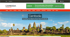 Desktop Screenshot of cambodia-hotels.com